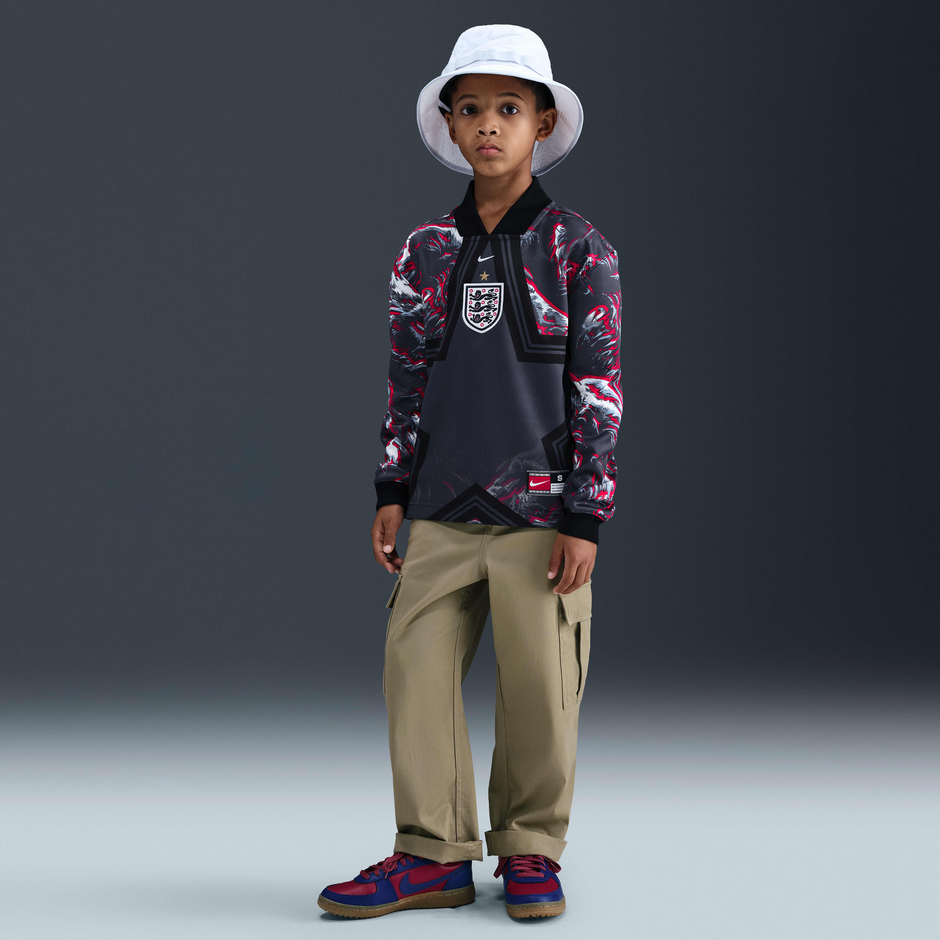 Nike England Hollywood Keeper Big Kids' Nike Dri-FIT Soccer Jersey